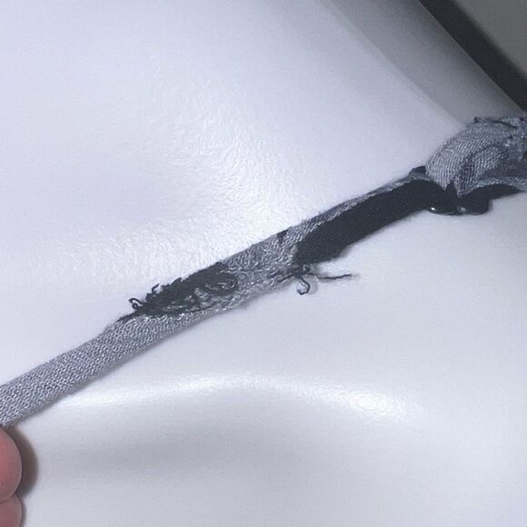 Patrons of Peace Blue & Orange Floral Crop Cami - Picture 5 of 11